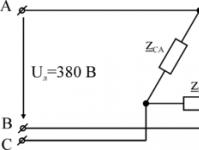 Соединение звездой и треугольником обмоток электродвигателя Схема подключения двигателя треугольником